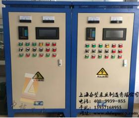 ABB變頻11KW一控三控制柜_帶觸摸屏