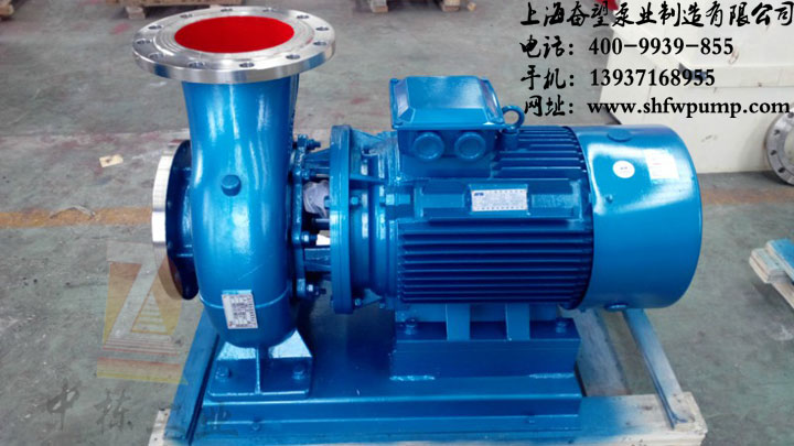 臥式單級單吸管道泵