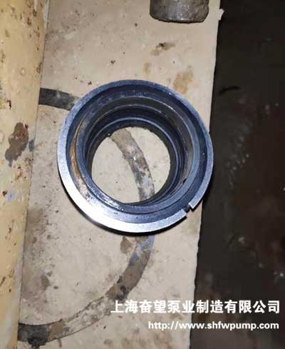 將機(jī)械密封拆下后發(fā)現(xiàn)磨損嚴(yán)重
