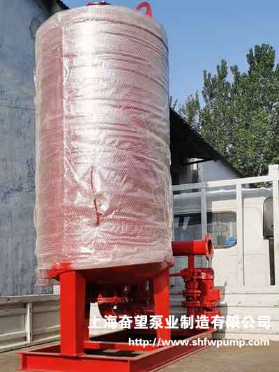 消防增壓穩(wěn)壓供水設(shè)備裝車送貨現(xiàn)場