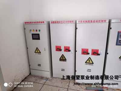 消防水泵控制柜、巡檢柜、雙電源柜調(diào)試