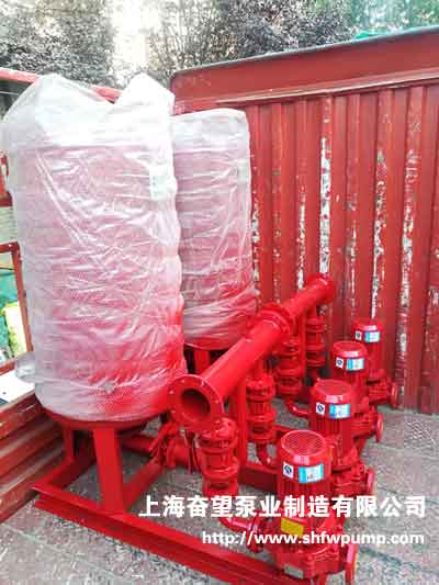 消防增壓穩(wěn)壓供水設(shè)備裝車發(fā)貨