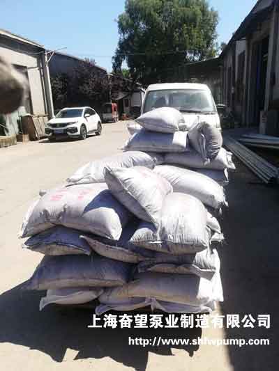 生活供水凈水系統(tǒng)過(guò)濾材料待裝車(chē)