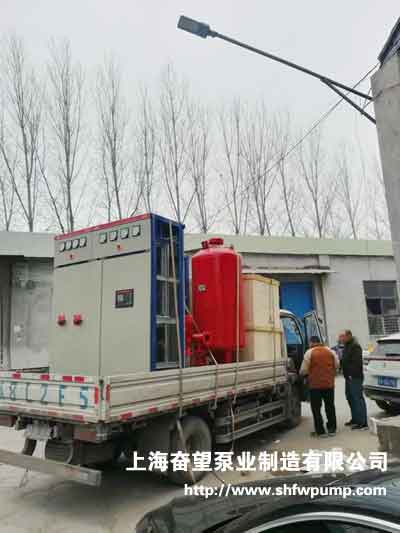 消防泵啟動控制柜、巡檢柜、雙電源自動切換柜、機械應急啟動柜裝車送貨